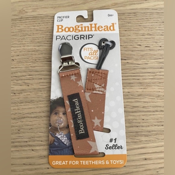 🆕 BooginHead PaciGrip Baby Pacifier toy Clip Bundle Om+🆕 - Picture 3 of 5